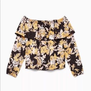 Aritzia off-shoulder blouse - NWT XS